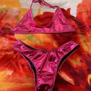 Magenta “Shimmer Me” Bikini